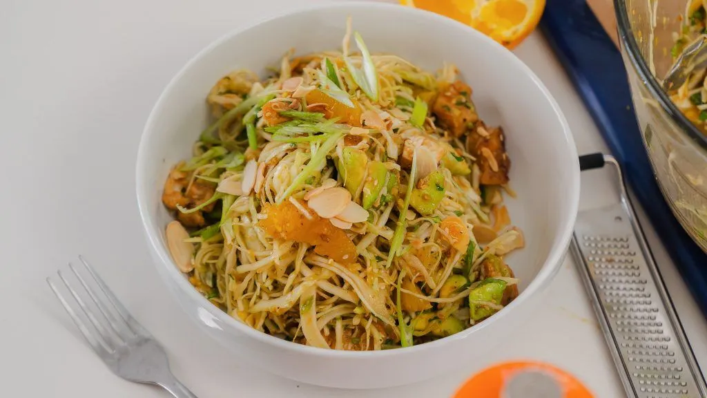 Orange Sesame Chicken Salad