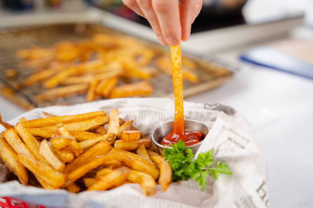 Hand Cut French Fries  Andy's East Coast Kitchen