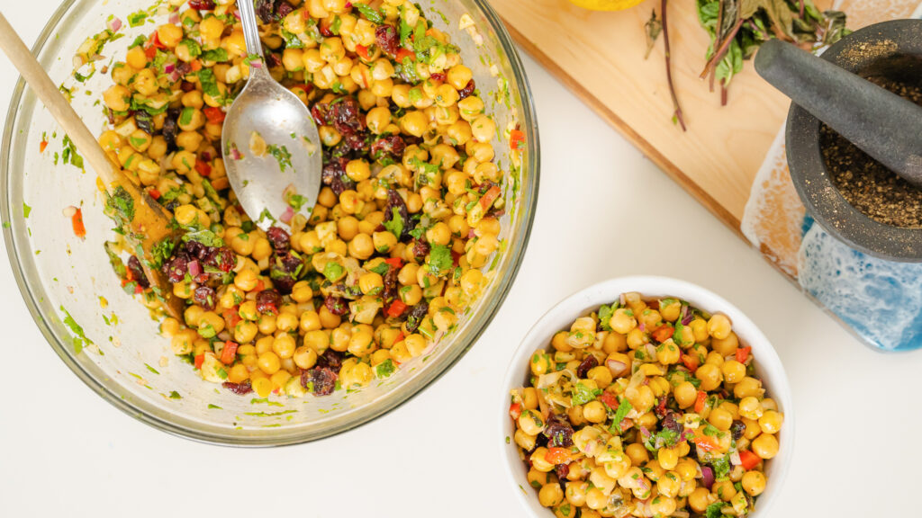 Moroccan Chickpea Salad