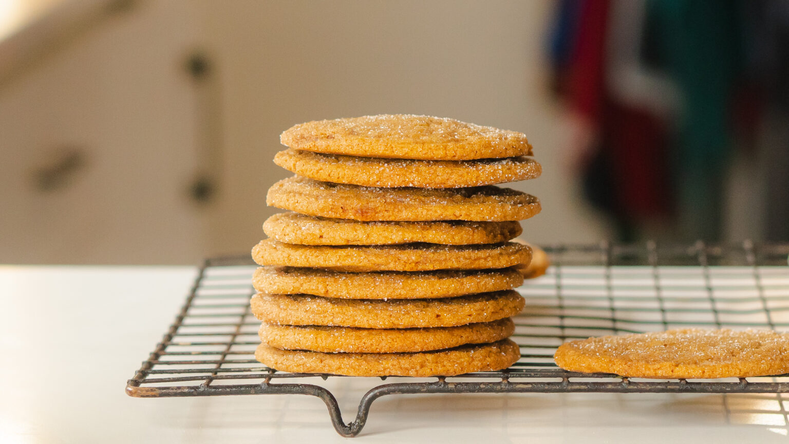 Molasses Sugar Cookies Andys East Coast Kitchen 9554