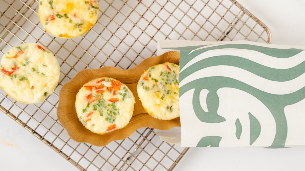 Red Pepper Egg White Bites {Starbucks Copycat Recipe} - FeelGoodFoodie