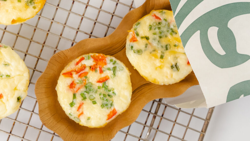 DIY Starbucks Red Pepper Egg Bites