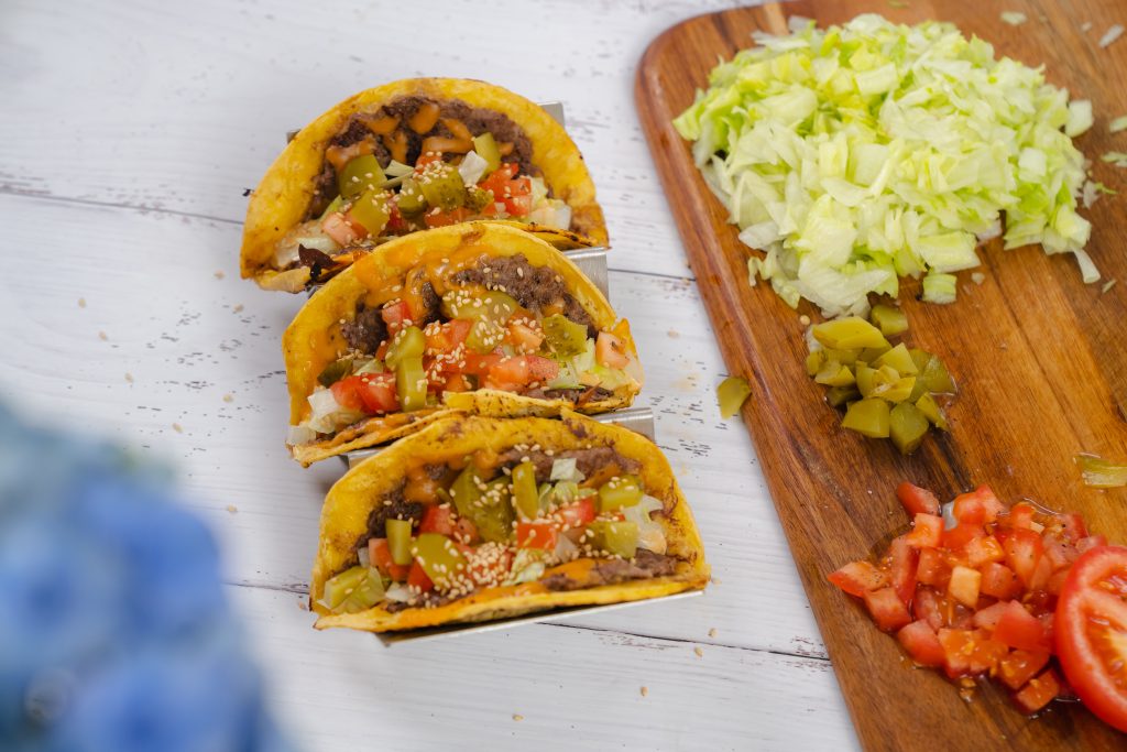 The Original Smashburger Tacos - Chiles and Smoke