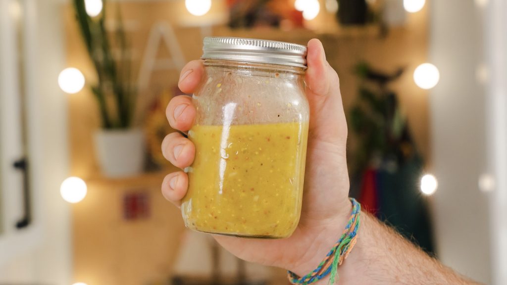 Easy Salad Dressing & Another Use for Your Mason Jars