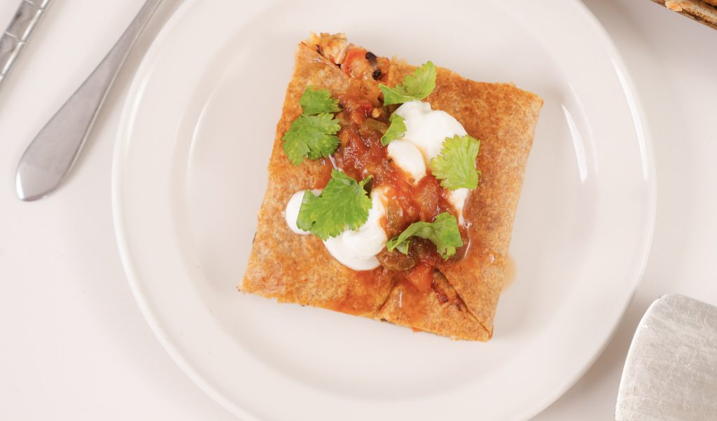 Sheet Pan Quesadilla - Fueling a Southern Soul