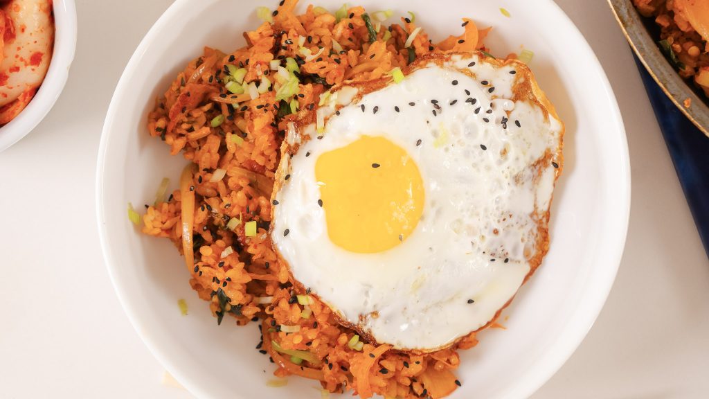 Kimchi Rice Bowl - In the Kitch