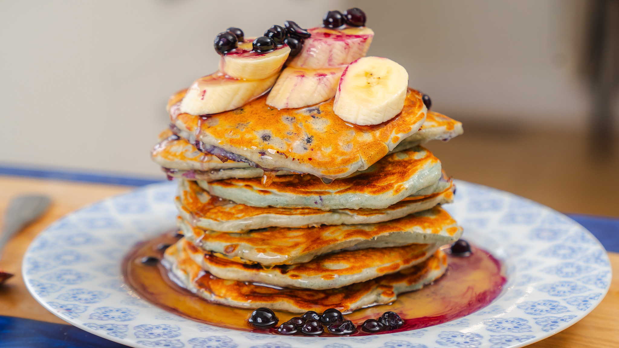 Blueberry protein deals pancakes