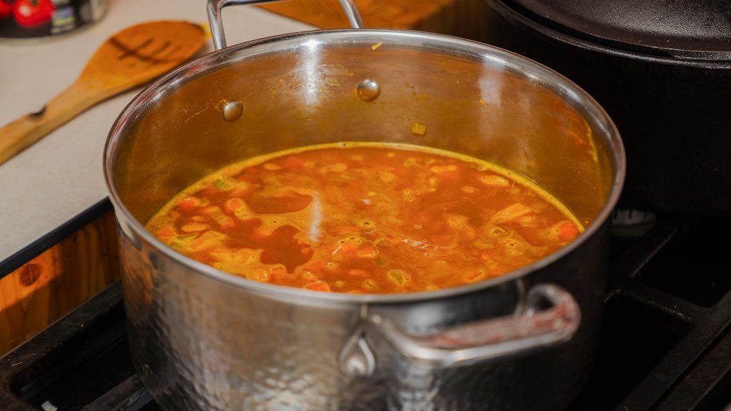 Red Lentil and Turmeric Soup