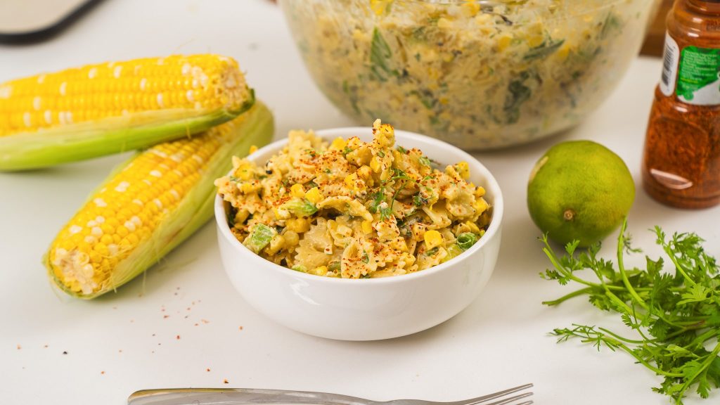 mexican street corn pasta salad