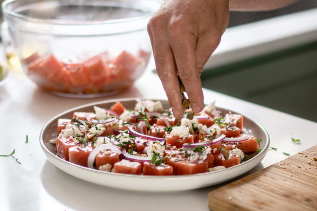 Watermelon Feta Salad