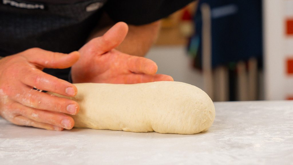 bread doing being shaped